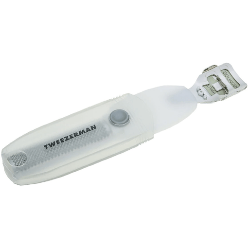 Tweezerman Tweezerman Safety Slide Callus Shaver and Rasp Foot Care Tool Light Gray