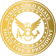 Strike Gold Shave Strike Gold Shave TAFT Shaving Collection Shaving Set Sandy Brown Aftershave 3.4 oz