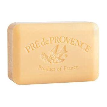 Pre De Provence Pre De Provence Sandalwood Shea Butter Enriched Vegetable Soap 250g Bar Soap Light Goldenrod