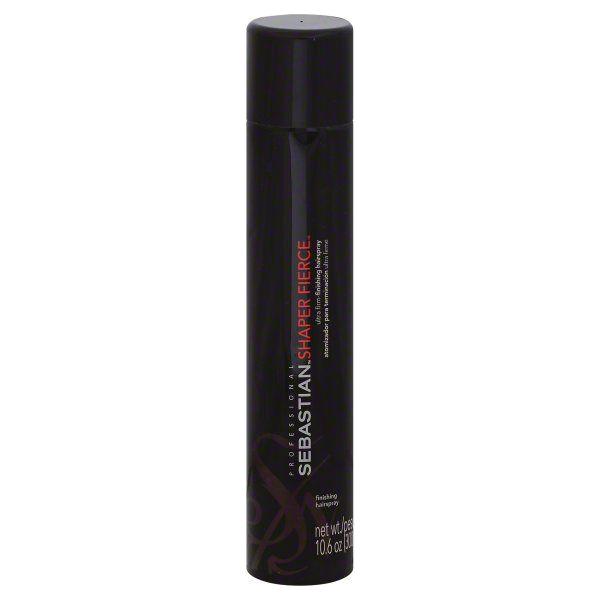 Sebastian Sebastian Professional Shaper Fierce Finishing Hairspray, Ultra Firm 10.6 Oz Hairspray Black