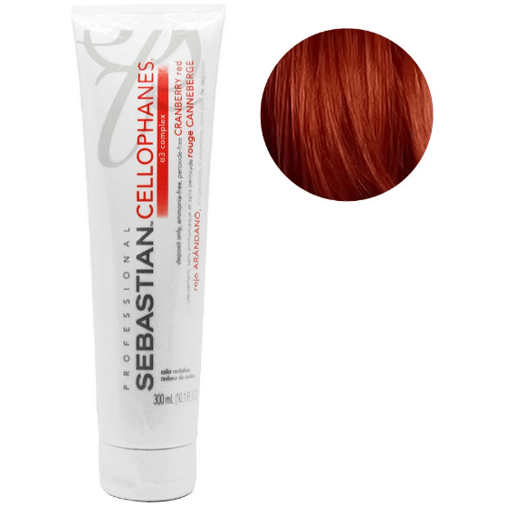 Sebastian Sebastian Professional Cellophanes - Red Red / Cranberry Red 10.1 oz Hair Color Saddle Brown
