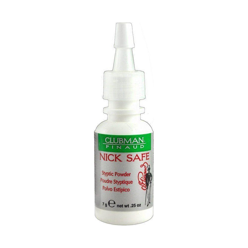 Clubman Pinaud Clubman Pinaud Nick Safe Styptic Powder 7g Styptic Powder Light Gray