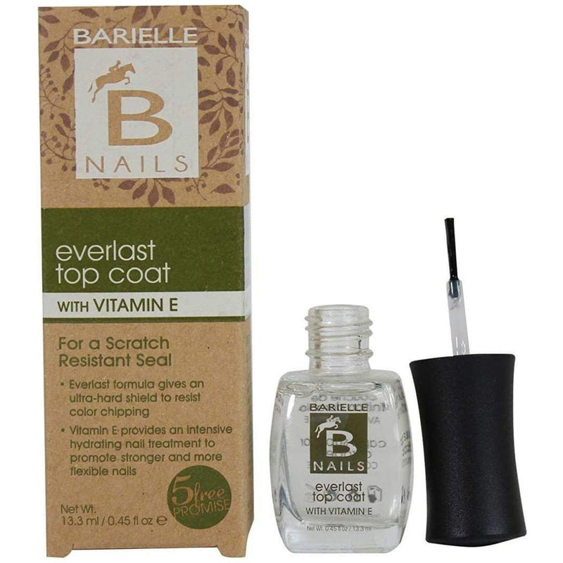 Barielle Barielle Everlast Top Coat With Vitamin E 0.45 Oz Nail Top Coat Dim Gray