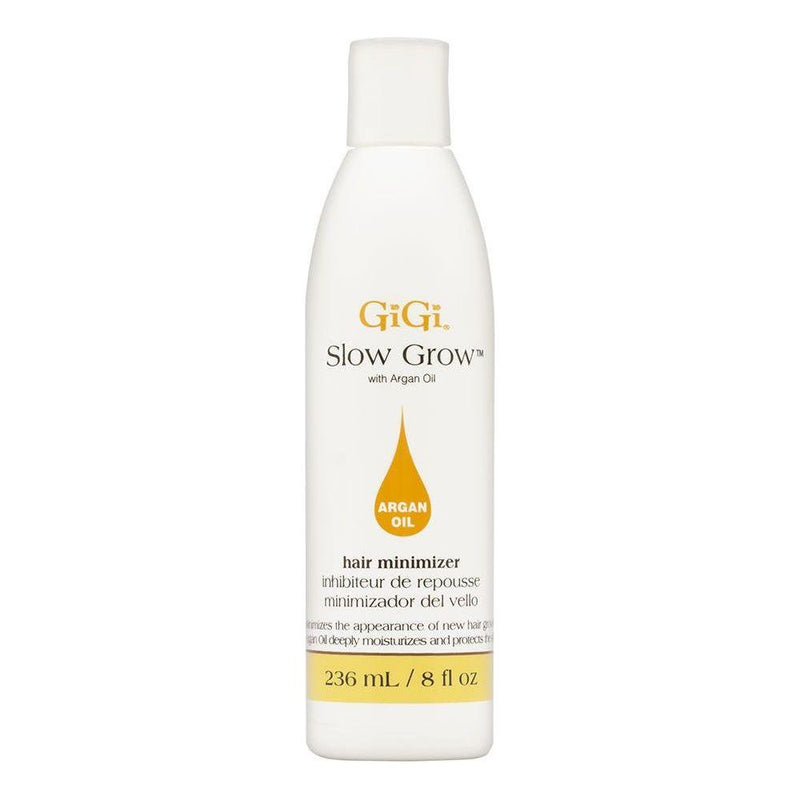 GiGi Gigi Slow Grow Hair Minimizer with argan oil 8 Oz Hair Minimizer White Smoke