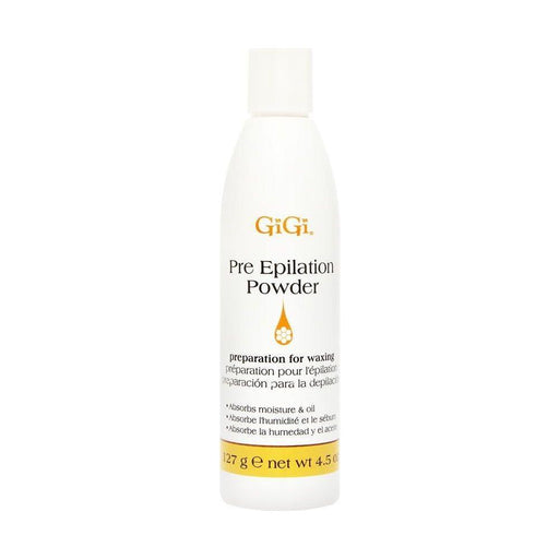 GiGi Gigi Pre Epilation Powder 4.5 Oz Pre Epilation Powder White Smoke