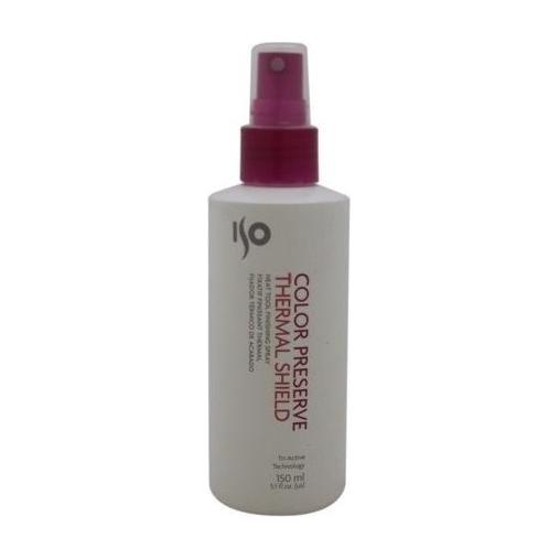 ISO ISO Color Preserve Thermal Shield Heat Tool Finishing Spray 5.1 oz Hair Spray Rosy Brown