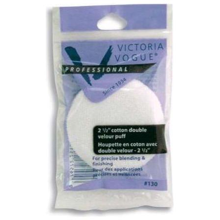 Victoria Vogue Victoria Vogue  2 1/2  Cotton Double Velour Puff Sponge Makeup Sponge Gray
