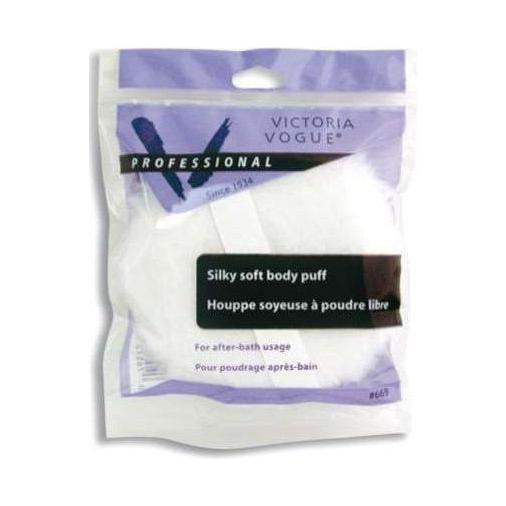 Victoria Vogue Victoria Vogue Silky Soft Body Puff Sponge Body Puff Sponge Light Gray