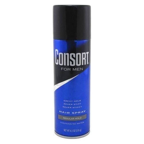 Consort Consort Hair Spray Aerosol Regular Hold 8.3 Oz Hair Spray Dark Slate Gray