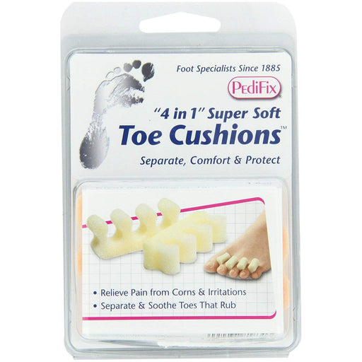 PediFix PediFix Toe Cushions One Size Fits Most 2 Each Toe Cushions Beige