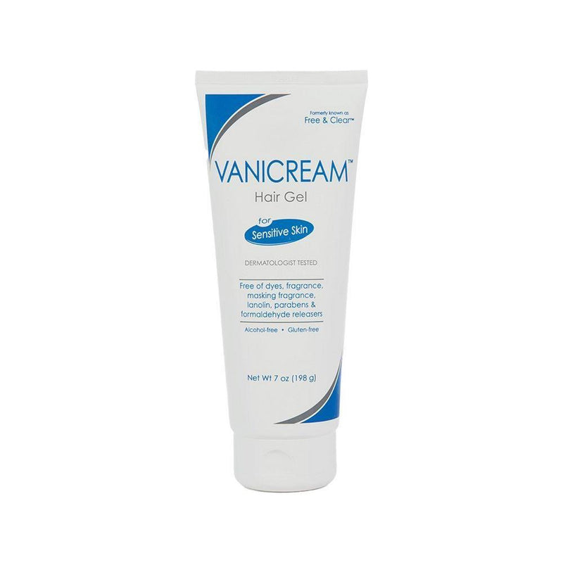 Vanicream Vanicream Free & Clear Hair Styling Gel 7 Oz Hair Styling Gel Light Gray