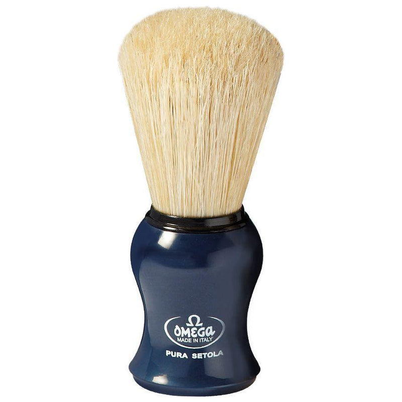Omega Omega Brush Synthetic Fiber Shaving Brush #10065 (Assorted Colors) Shaving Brush Dark Slate Gray