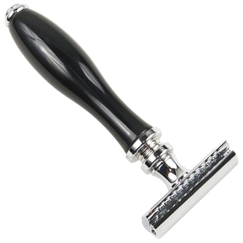 Parker Parker 111B Black Resin Handle Safety Razor Safety Razor Dark Slate Gray