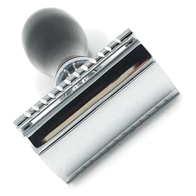 Parker Parker 111B Black Resin Handle Safety Razor Safety Razor Light Gray