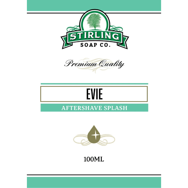 Stirling Soap Co Stirling Soap Co. Evie Shaving Collection Shaving Set Medium Aquamarine Aftershave Splash 3.4oz