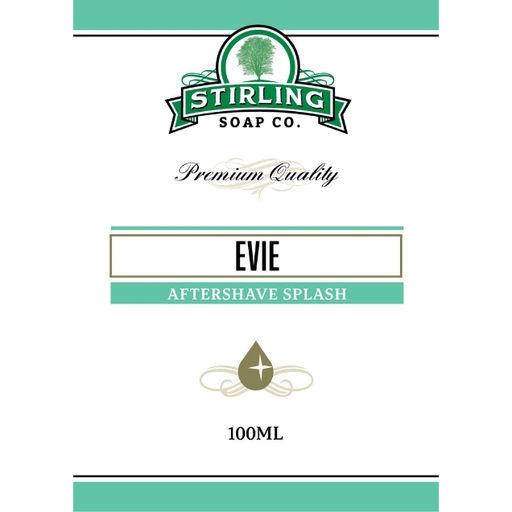 Stirling Soap Co Stirling Soap Co. Evie Shaving Collection Shaving Set Medium Aquamarine Aftershave Splash 3.4oz