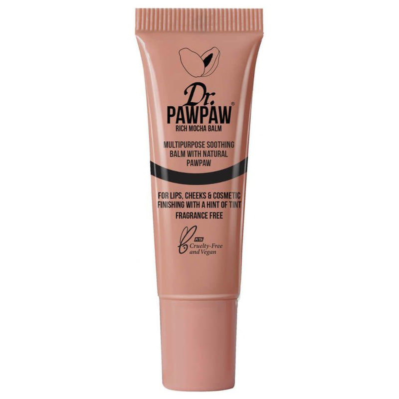 Dr PawPaw Dr PawPaw Tinted Rich Mocha Balm 10ml Lip Balm Rosy Brown