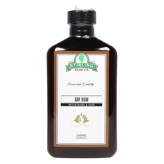 Stirling Soap Co Stirling Soap Co. Bay Rum Witch Hazel & Aloe 200 ml Skin Care Product White Smoke