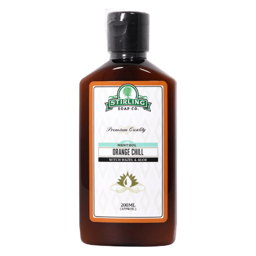 Stirling Soap Co Stirling Soap Co. Orange Chill Witch Hazel & Aloe 200 ml Shaving Soap Dark Slate Gray