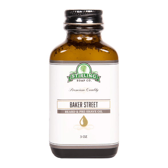 Stirling Soap Co Stirling Soap Co. Baker Street Beard & Preshave Oil 3 Oz Beard & Preshave Oil Dark Slate Gray