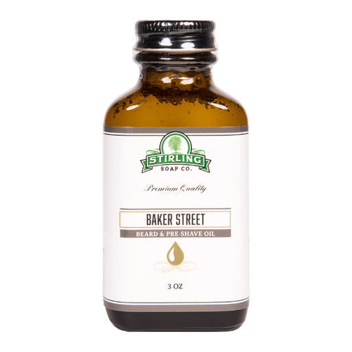 Stirling Soap Co Stirling Soap Co. Baker Street Beard & Preshave Oil 3 Oz Beard & Preshave Oil Dark Slate Gray