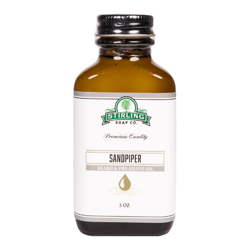Stirling Soap Co Stirling Soap Co. Sandpiper Beard & Preshave Oil 3 Oz Beard & Preshave Oil Dark Slate Gray