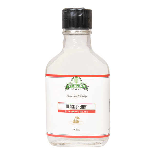 Stirling Soap Co Stirling Soap Co. Black Cherry Shaving Collection Shaving Set Beige Aftershave Splash 100ml