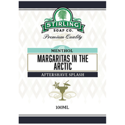 Stirling Soap Co Stirling Soap Co. Margaritas in the Arctic Shaving Collection Shaving Set White Smoke Shaving Soap 5.8oz,Aftershave Splash 100ML,Post Shave Balm 4oz
