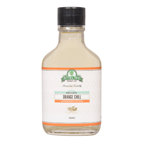 Stirling Soap Co Stirling Soap Co. Orange Chill Shaving Collection Shaving Set Antique White Aftershave Splash 100ML
