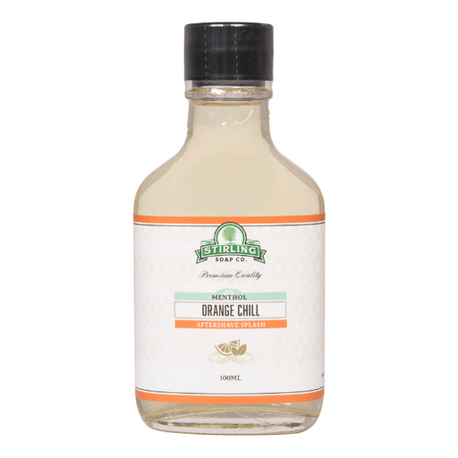 Stirling Soap Co Stirling Soap Co. Orange Chill Shaving Collection Shaving Set Antique White Aftershave Splash 100ML