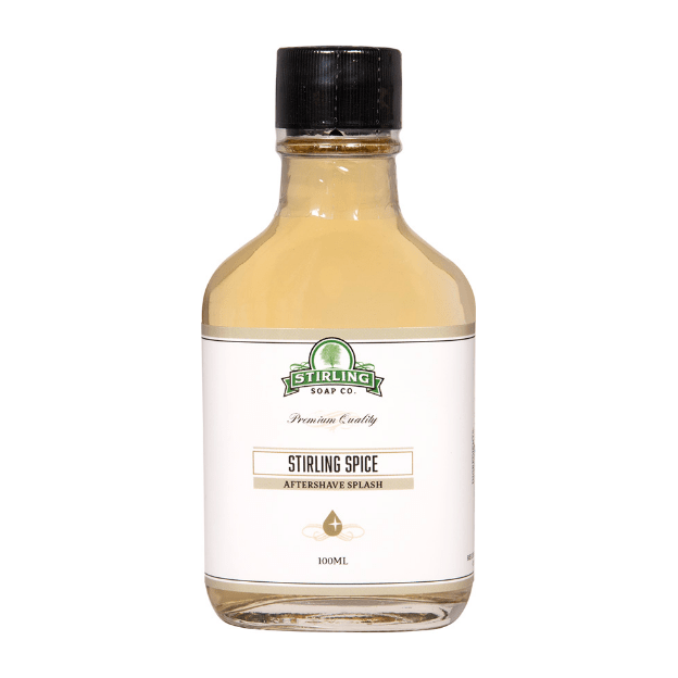 Stirling Soap Co Stirling Soap Co. Stirling Spice Shaving Collection Shaving Set Wheat Aftershave Splash 100ML