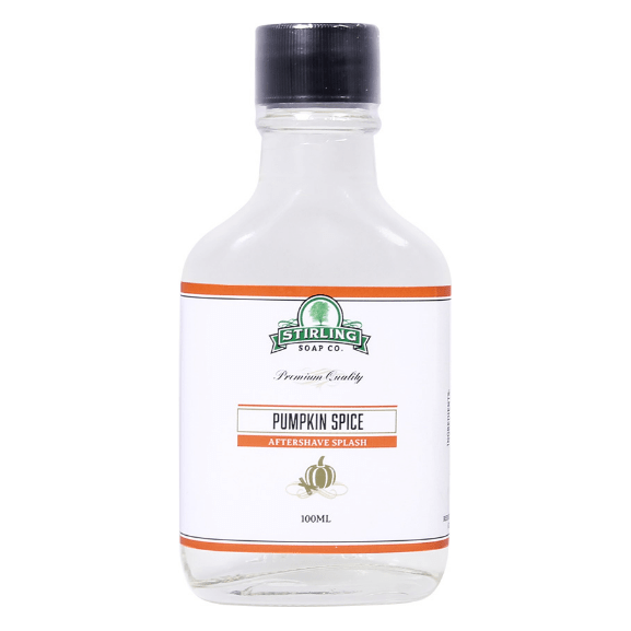 Stirling Soap Co Stirling Soap Co. Pumpkin Spice Shaving Collection Shaving Set White Smoke Aftershave Splash 3.3oz