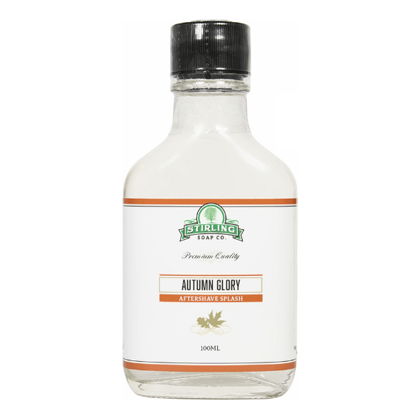 Stirling Soap Co Stirling Soap Co. Autumn Glory Shaving Collection Shaving Set Beige Aftershave Splash 3.4oz