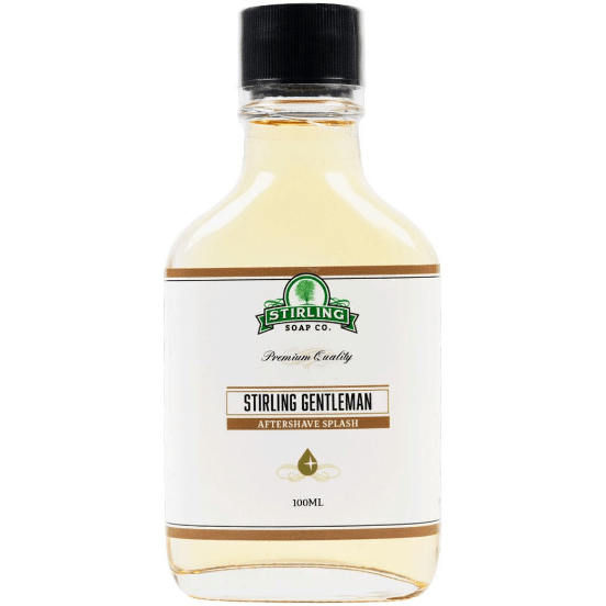 Stirling Soap Co Stirling Soap Co. Stirling Gentleman Shaving Collection Shaving Set Antique White Aftershave Splash 100ML