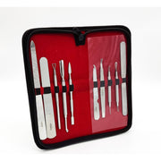 Dural Dural  Manicure/ Pedicure/Facial Complete Kit with Leather Case Stainless Steel (Grade A+) Manicure/Pedicure/Facial Kit Brown