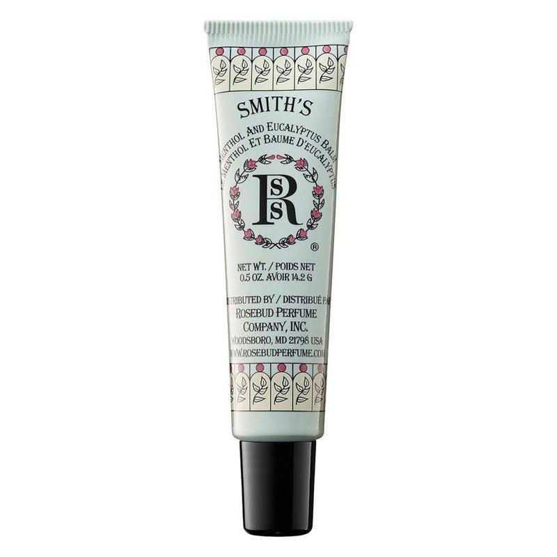 Smith's Rosebud Menthol & Eucalyptus Lip Balm Tube 0.5 oz Lip Balm Light Gray