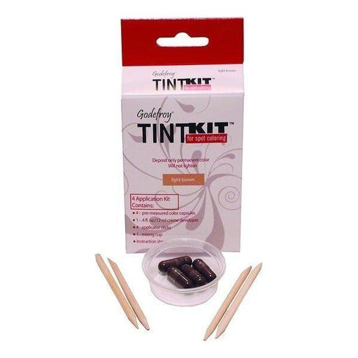 GodefroyBeauty Godefroy Tint Kit Light Brown - 4 Application Kit Hair Color Kit Thistle