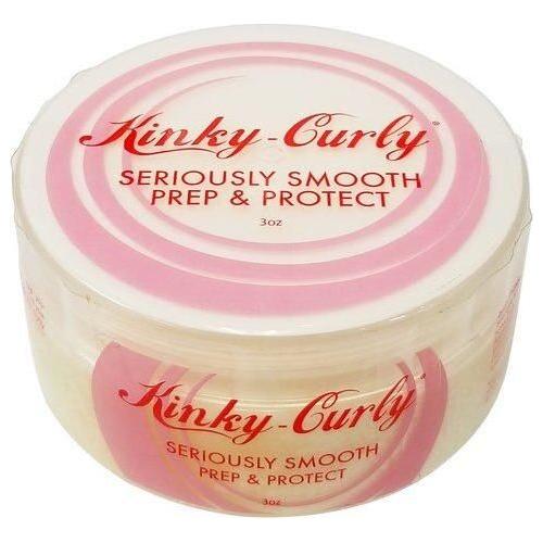 Kinky Curly Kinky Curly Seriously Smooth Prep & Protect 3 oz Hair Care Product Light Gray