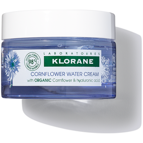 Klorane Klorane Cornflower Water Cream 50ml Face Cream Light Gray