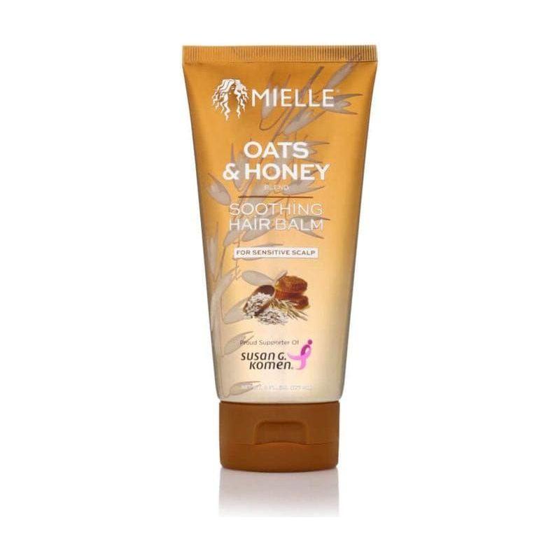 Mielle Organics Mielle Organics Oats & Honey Soothing Hair Balm 6oz Hair Balm Dark Khaki