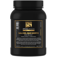 Officina Artigiana Milano Officina Artigiana Dead Sea Salt Made in Italy 1Kg Bath Salts Black