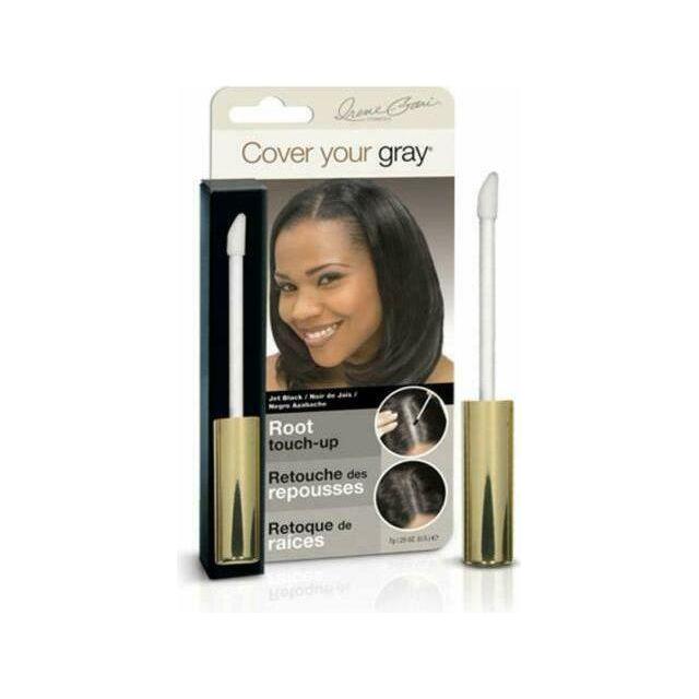 Irene Gari Irene Gari Cover Your Gray for Women Root Touch Up Jet Black 0.25 oz Root Touch Up Light Gray