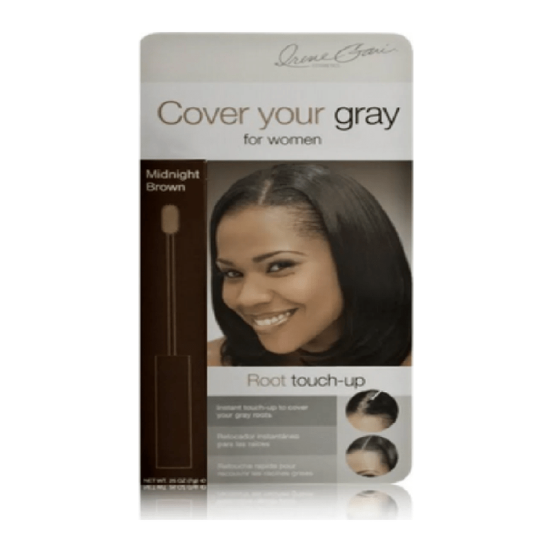 Irene Gari Irene Gari Cover Your Gray Root Touch Up Midnight Brown  0.25 oz Root Touch Up Dark Slate Gray