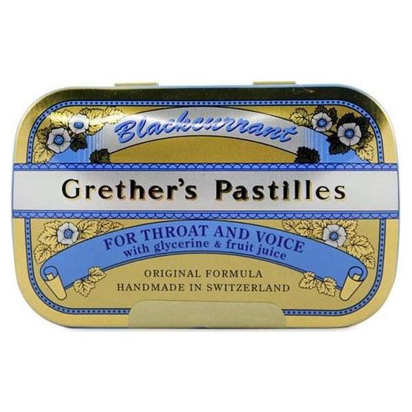 Grether's Pastilles Grether's Pastilles Blackcurrant Pastilles 3.75 oz Pastilles Dark Gray