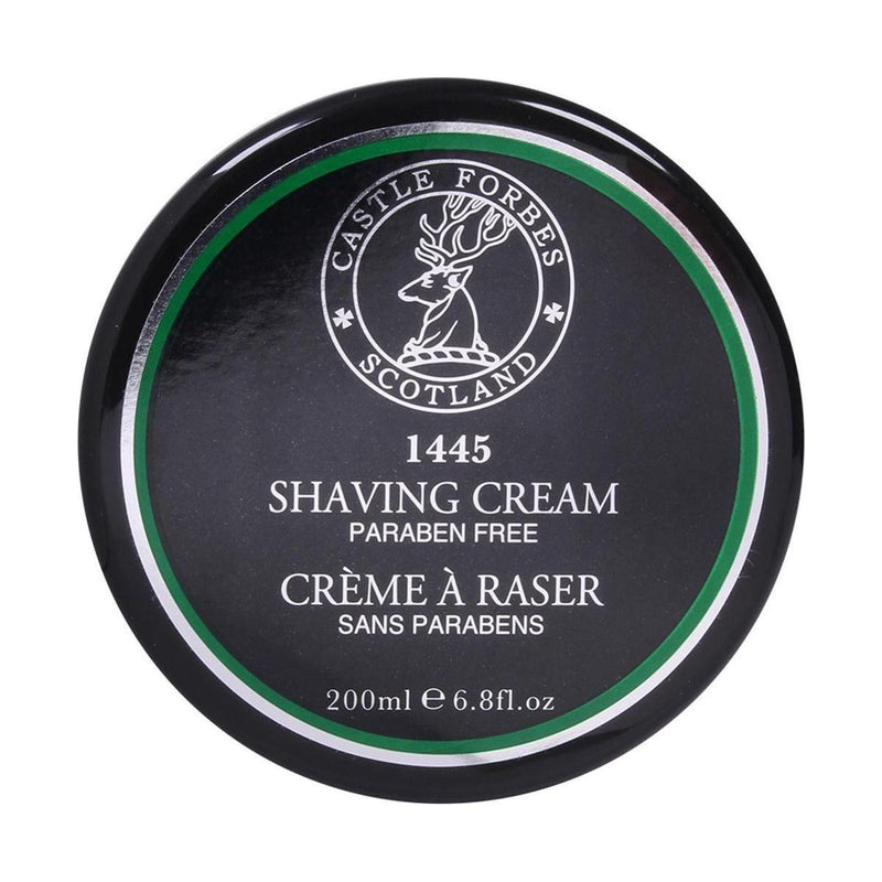 Castle Forbes Castle Forbes 1445 Collection Shaving Set Dark Slate Gray Shaving cream 6.8oz