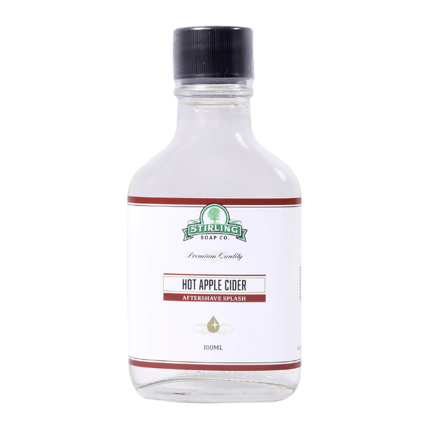 Stirling Soap Co Stirling Soap Co. Hot Apple Cider Shaving Set Shaving Set Lavender Aftershave Splash 3.4oz