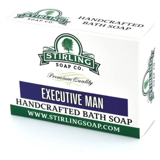 Stirling Soap Co Stirling Soap Co. Executive Man Bath Soap 5.5 Oz Bath Soap Lavender