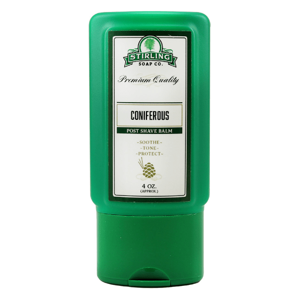 Stirling Soap Co Stirling Soap Co. Coniferous Shaving Collection Shaving Set Light Gray Post Shave Balm 4oz