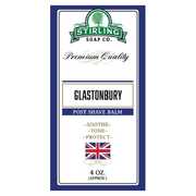 Stirling Soap Co Stirling Soap Co. Glastonbury Shaving Collection Shaving Set Light Gray Post Shave Balm 4oz