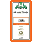 Stirling Soap Co Stirling Soap Co. Satsuma Shaving Collection Shaving Set Chocolate Post Shave Balm 4oz